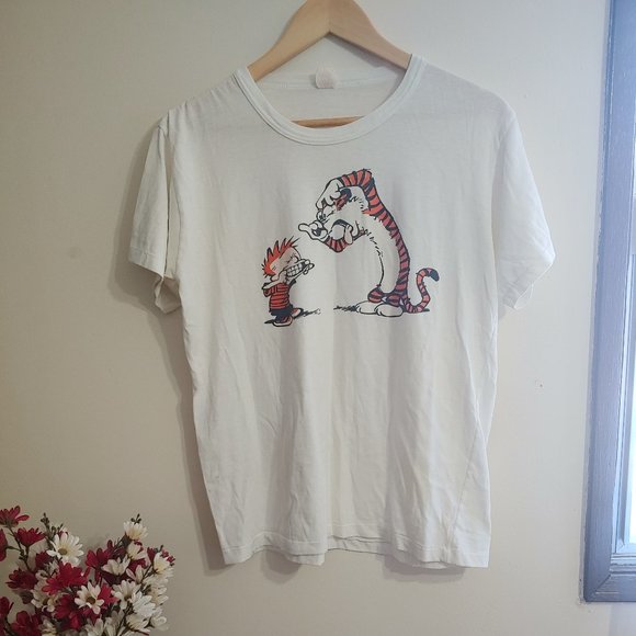 Unbranded Calvin and Hobbes T-shirt - Picture 1 of 3